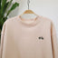 fiets mini misty pink organic cotton womens sweater te koop bij Almost Summer Amsterdam 10497