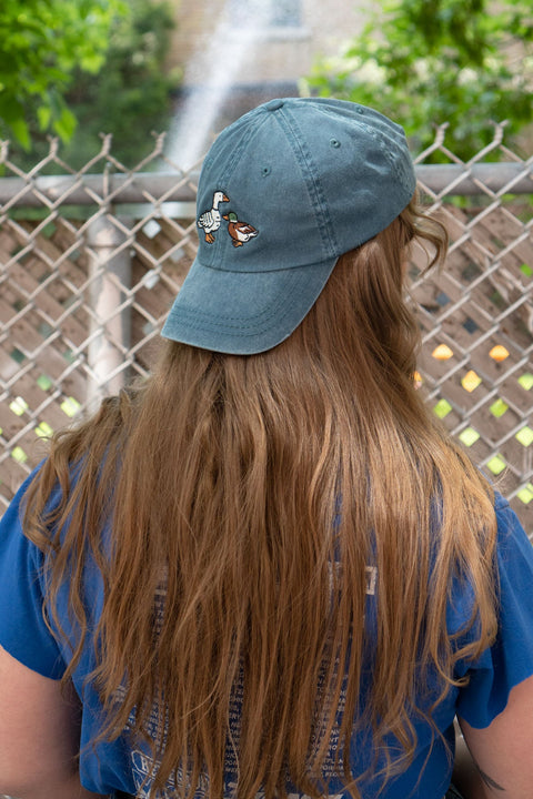 Fowl Dad Hat - Vintage Teal