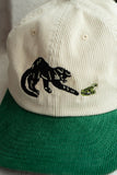 Frenemies (Cat & Frog) Two-Tone Corduroy Dad Hat