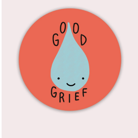 Good Grief Vinyl Sticker te koop bij Almost Summer Amsterdam 10329