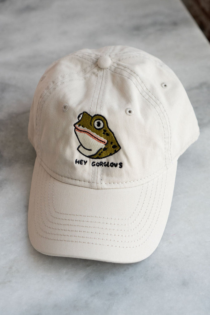 Hey Gorgeous Dad Hat - Oatmeal