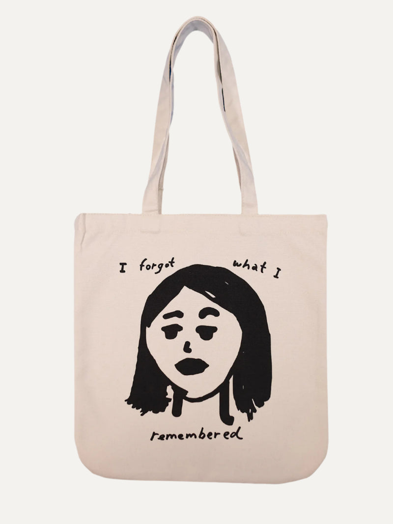 I forgot what i remembered premium tote bag
