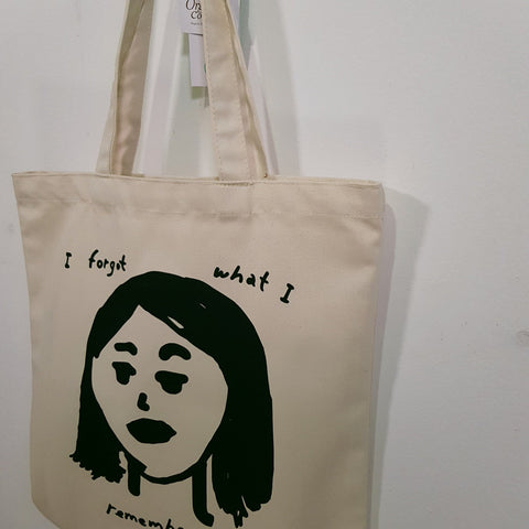 I forgot what i remembered premium tote bag te koop bij Almost Summer Amsterdam 10512