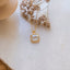 little flower and square stone necklace te koop bij Almost Summer Amsterdam 5030546c