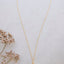 little flower and square stone necklace te koop bij Almost Summer Amsterdam 5030546c