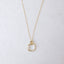 little flower and square stone necklace te koop bij Almost Summer Amsterdam 5030546c