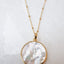 mother of pearl disk necklace te koop bij Almost Summer Amsterdam 10268