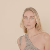 JULITA recycled hoop earrings silver-plated