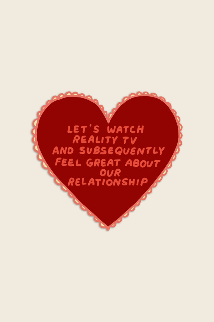 reality-tv-vinyl-sticker