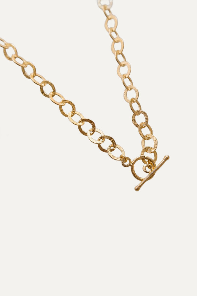 rustic heavy weight loop chain necklace te koop bij Almost Summer Amsterdam 10158