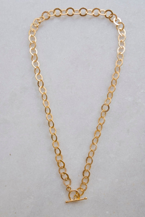 rustic heavy weight loop chain necklace te koop bij Almost Summer Amsterdam 10158