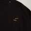 screw neck black oversized french terry sweater te koop bij Almost Summer Amsterdam 10139