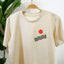 sea sea dot natural raw organic cotton unisex t-shirt te koop bij Almost Summer Amsterdam 11002