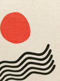 sea sea dot natural raw organic cotton unisex t-shirt te koop bij Almost Summer Amsterdam 11002