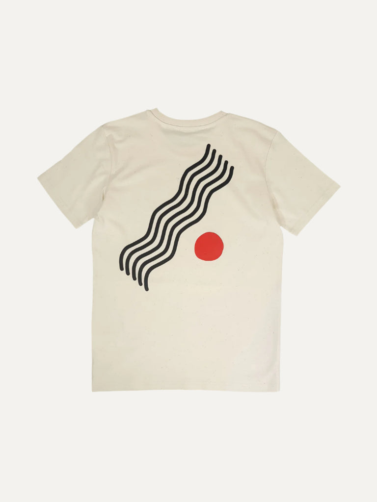 sea sea dot natural raw organic cotton unisex t-shirt