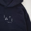slow life drop shoulder unisex organic cotton sweater denim te koop bij Almost Summer Amsterdam 10319