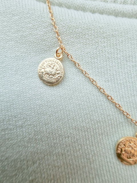 small coins delicate necklace te koop bij Almost Summer Amsterdam 5010194