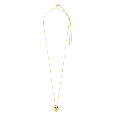 SOPHIA recycled heart necklace gold-plated te koop bij Almost Summer Amsterdam 642412001