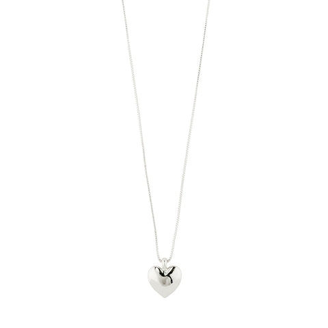 SOPHIA recycled heart necklace silver-plated te koop bij Almost Summer Amsterdam 642416001