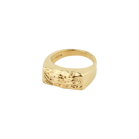 STAR recycled ring gold - plated te koop bij Almost Summer Amsterdam 112412004