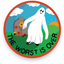 The Worst is Over Vinyl Sticker te koop bij Almost Summer Amsterdam 10185