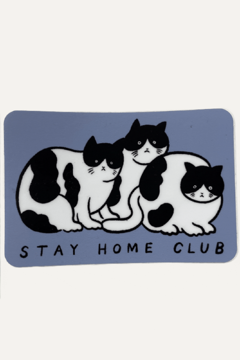 Tuxedo Cats Vinyl Sticker te koop bij Almost Summer Amsterdam 10826