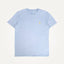 yellow dot G. Dyed Aged Serene Blue Unisex Tees te koop bij Almost Summer Amsterdam STTU831C5311L