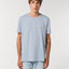 yellow dot G. Dyed Aged Serene Blue Unisex Tees te koop bij Almost Summer Amsterdam STTU831C5311L