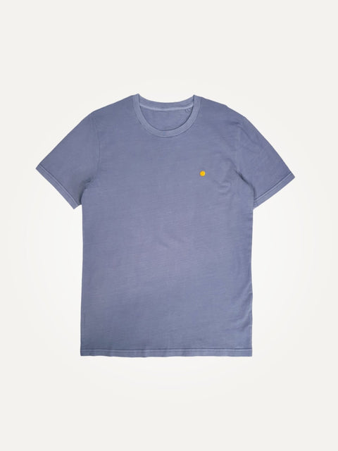 yellow dot G. Dyed Lava Grey Unisex Tees te koop bij Almost Summer Amsterdam STTU831C5141L