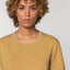 yellow dot G. Dyed Ochre Unisex Tees te koop bij Almost Summer Amsterdam STTU831C5161S