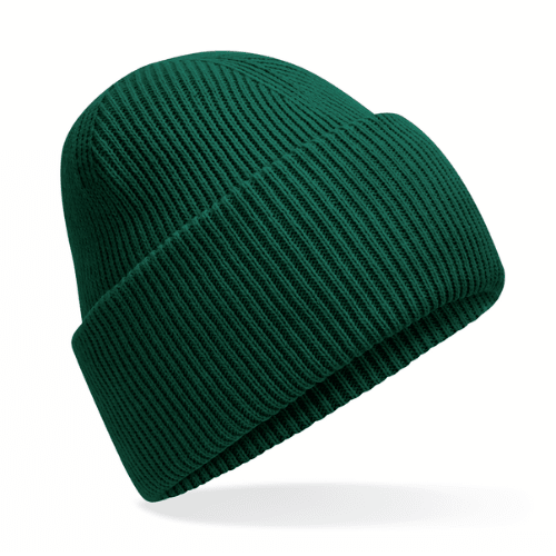 004 bottle green beanie
