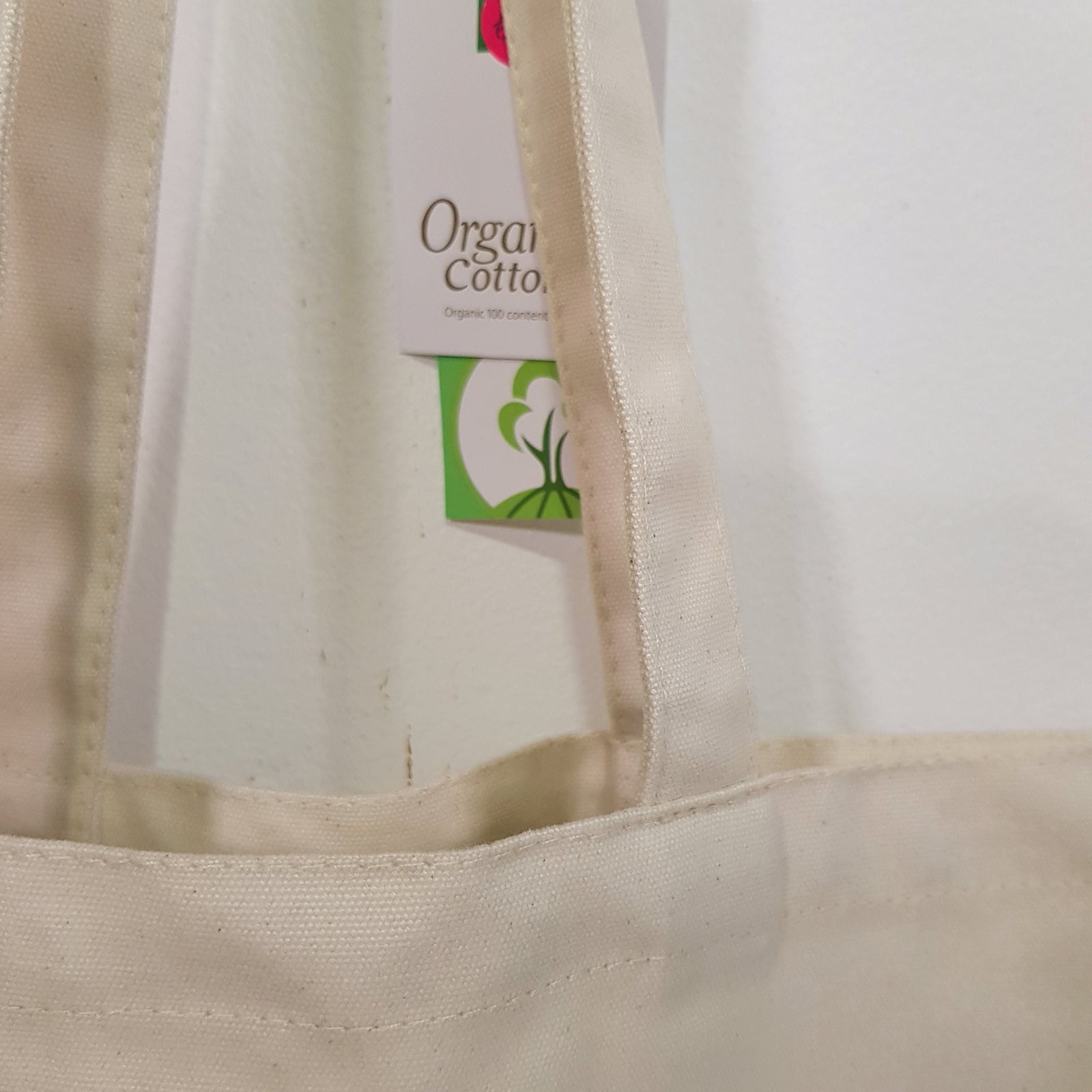 pure love spray organic cotton premium tote bag te koop in de webshop van Almost Summer Amsterdam